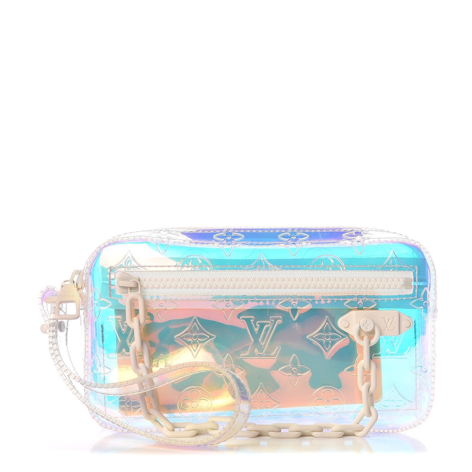 Louis Vuitton PVC Monogram Pochette Volga Iridescent Prism 1 of 10