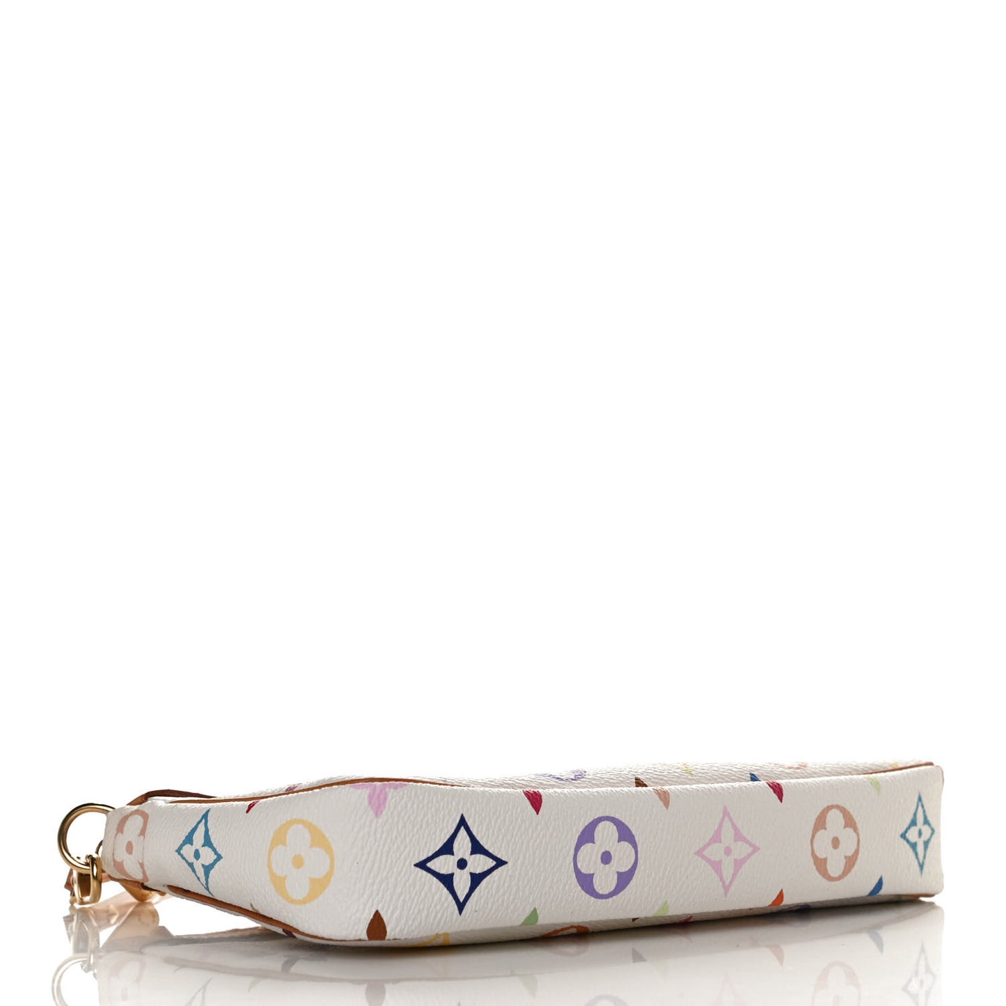 Monogram Multicolor Pochette Accessories White
