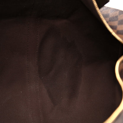 Louis Vuitton Damier Ebene Keepall Bandouliere 55 17 of 19
