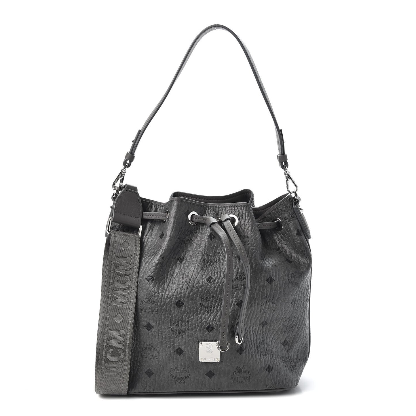 Visetos Small Essential Drawstring Bucket Bag Phantom Grey