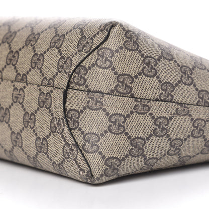 Gucci GG Supreme Monogram Small Reversible Tote Beige Black 13 of 18