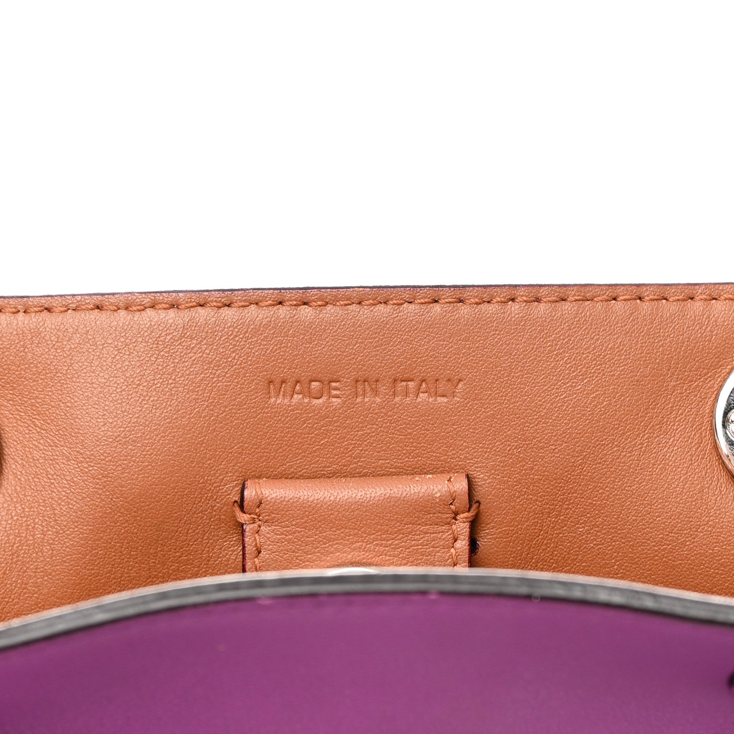 Christian Dior Smooth Calfskin Medium Diorissimo Bag Purple 8 of 24