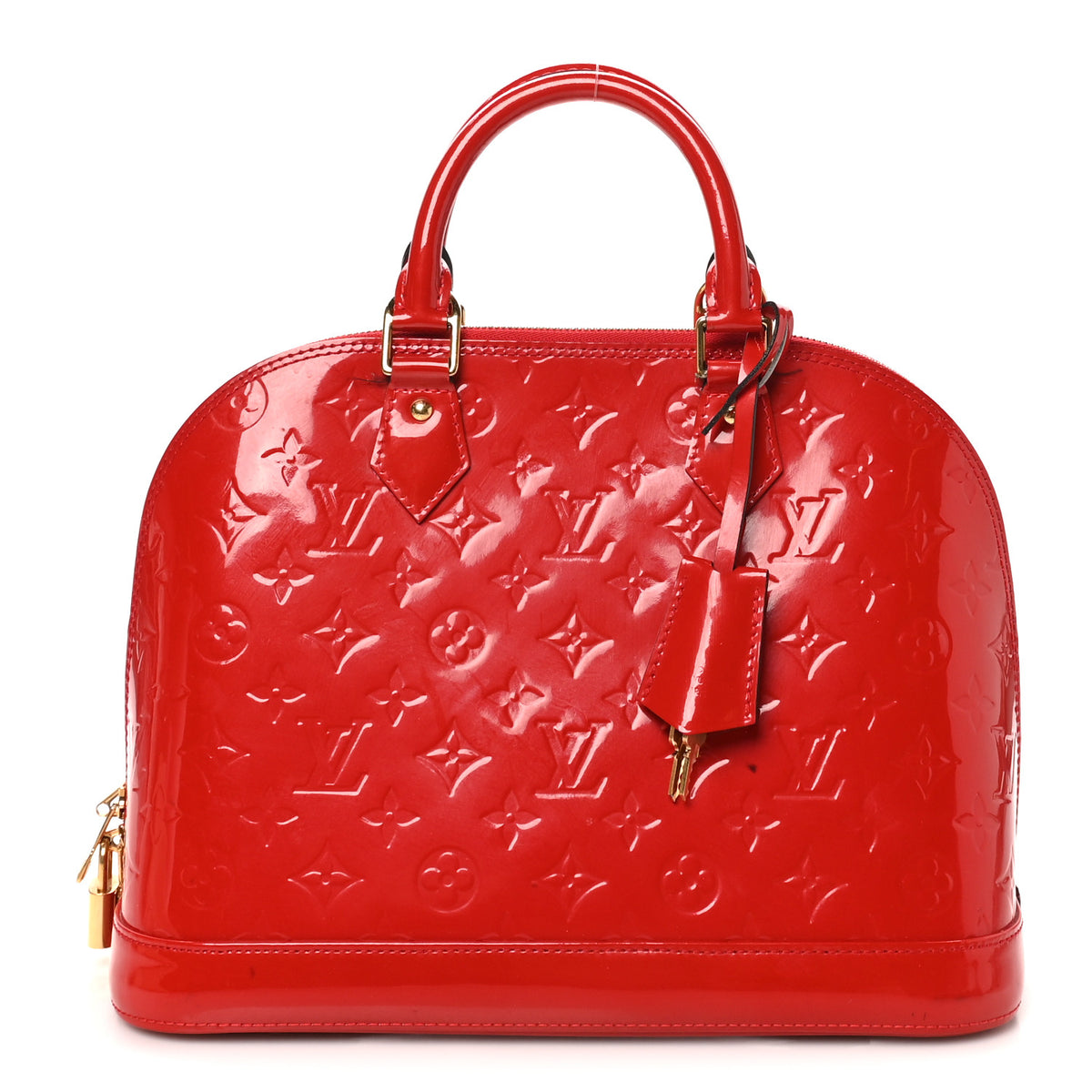 Louis Vuitton Vernis Alma PM Pomme D'Amour 1 of 10