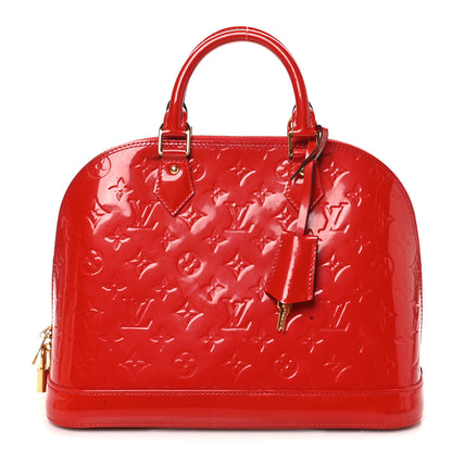 Louis Vuitton Vernis Alma PM Pomme D'Amour 1 of 10