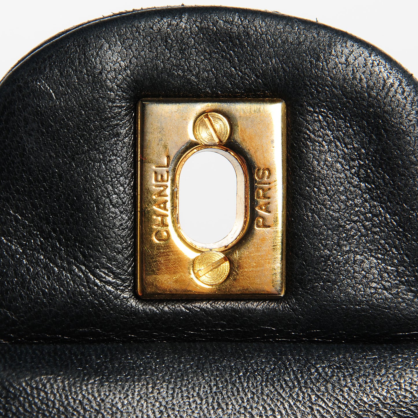Lambskin Small Double Flap Navy