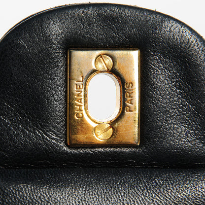 Chanel Lambskin Small Double Flap Navy 5 of 8