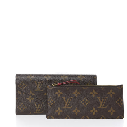 Louis Vuitton Monogram Josephine Wallet Rouge 3 of 9