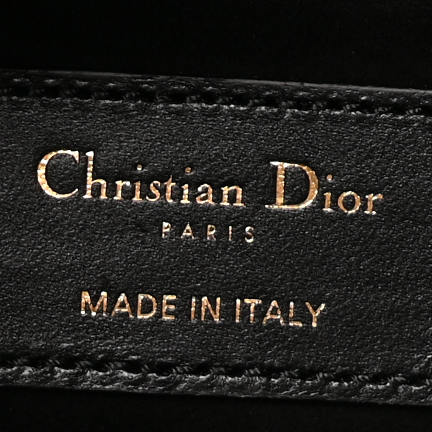 Lambskin Cannage Small Lucky Badges My Lady Dior Black