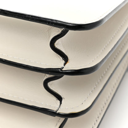 Bulgari Calfskin Serpenti Forever Top Handle White 17 of 19