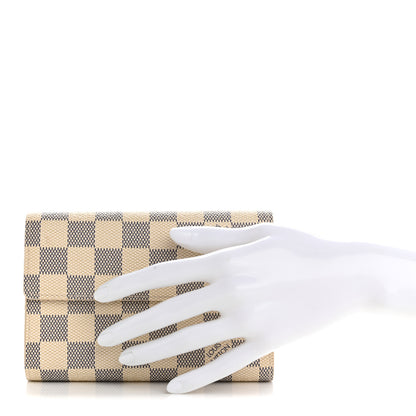Louis Vuitton Damier Azur Alexandra Wallet 2 of 12
