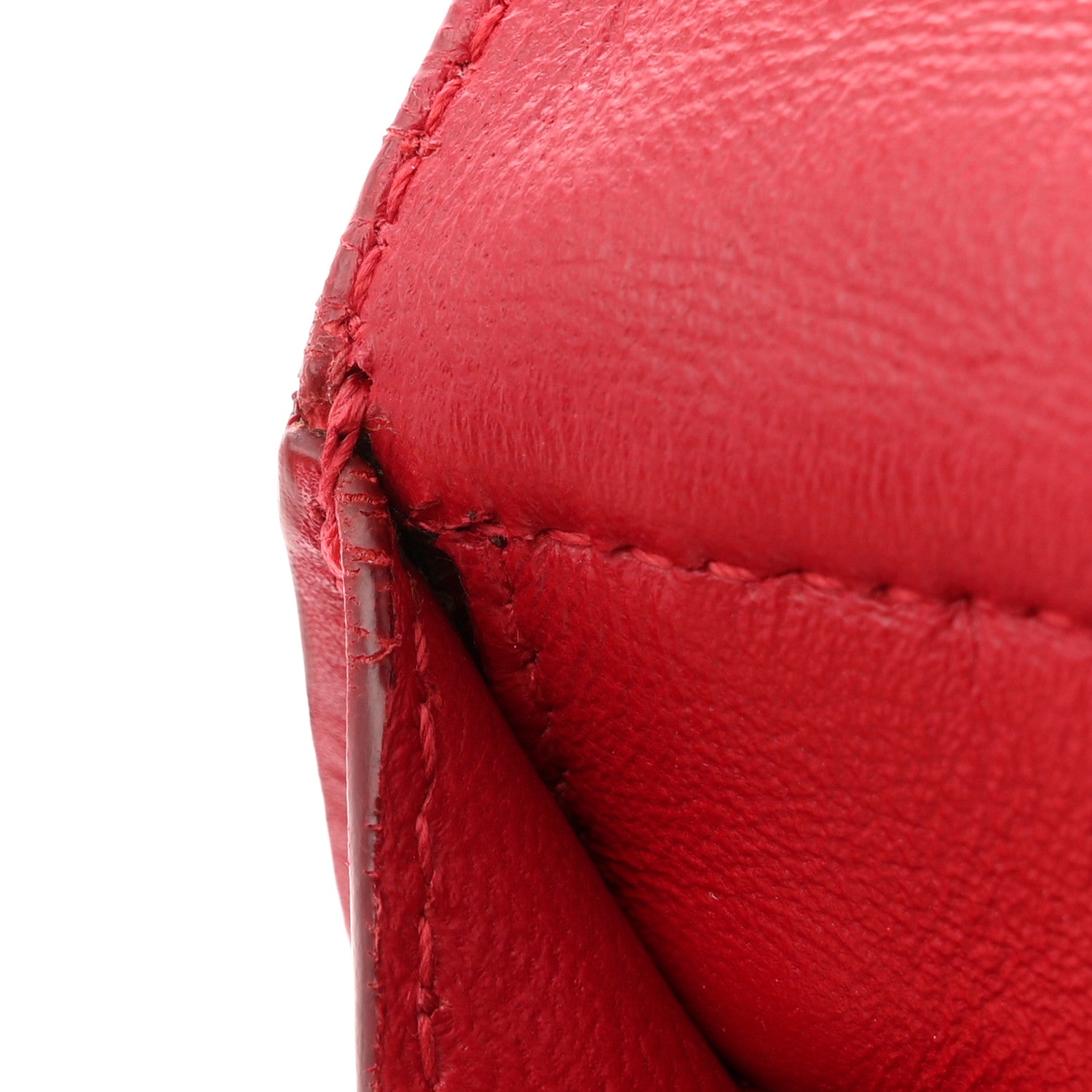 Salvatore Ferragamo Calfskin Medium Sofia Shoulder Bag Red 10 of 12