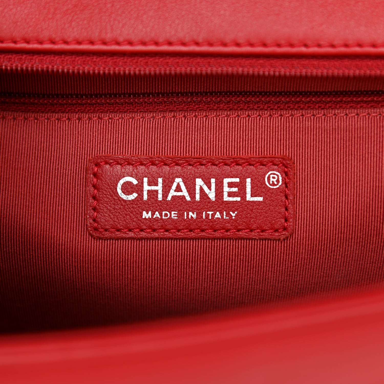 Chanel Lambskin Quilted New Medium Boy Flap Red 6 of 10