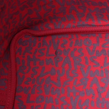 Louis Vuitton Monogram Graffiti Neverfull GM Fuchsia 18 of 22