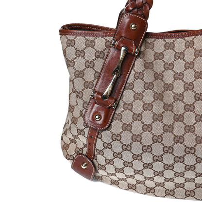 Gucci Monogram Medium Pelham Shoulder Bag Brown 14 of 18