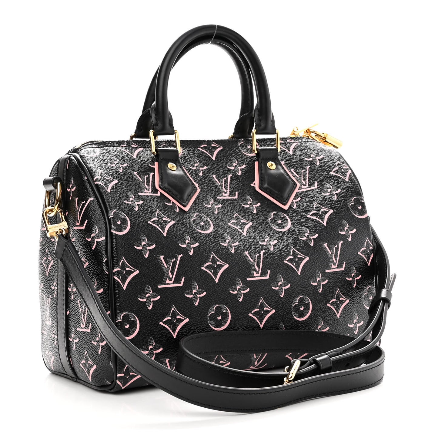 Monogram Fall for You Speedy Bandouliere 25 Black