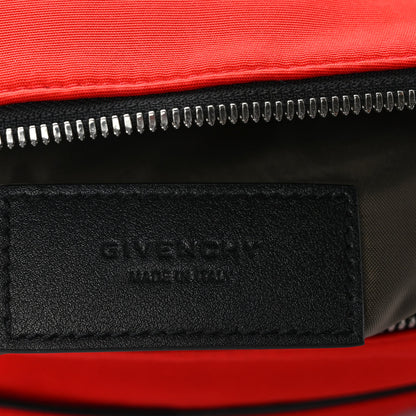 Givenchy Nylon Downtown Bum Bag Red Black 7 of 9