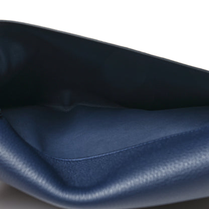 Hermes Togo Sac A Depeches 29 Messenger Bag Bleu Nuit 6 of 12