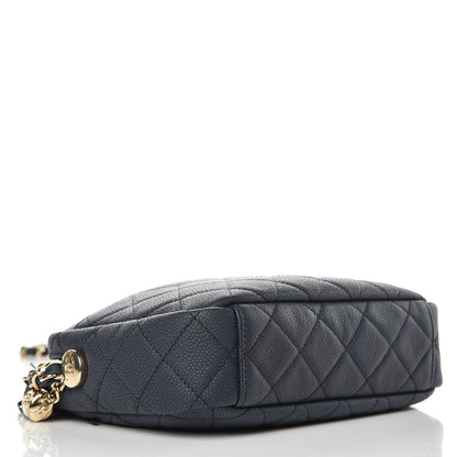 Chanel Caviar Quilted Small Coco Tassel Camera Case Dark Navy 4 of 9