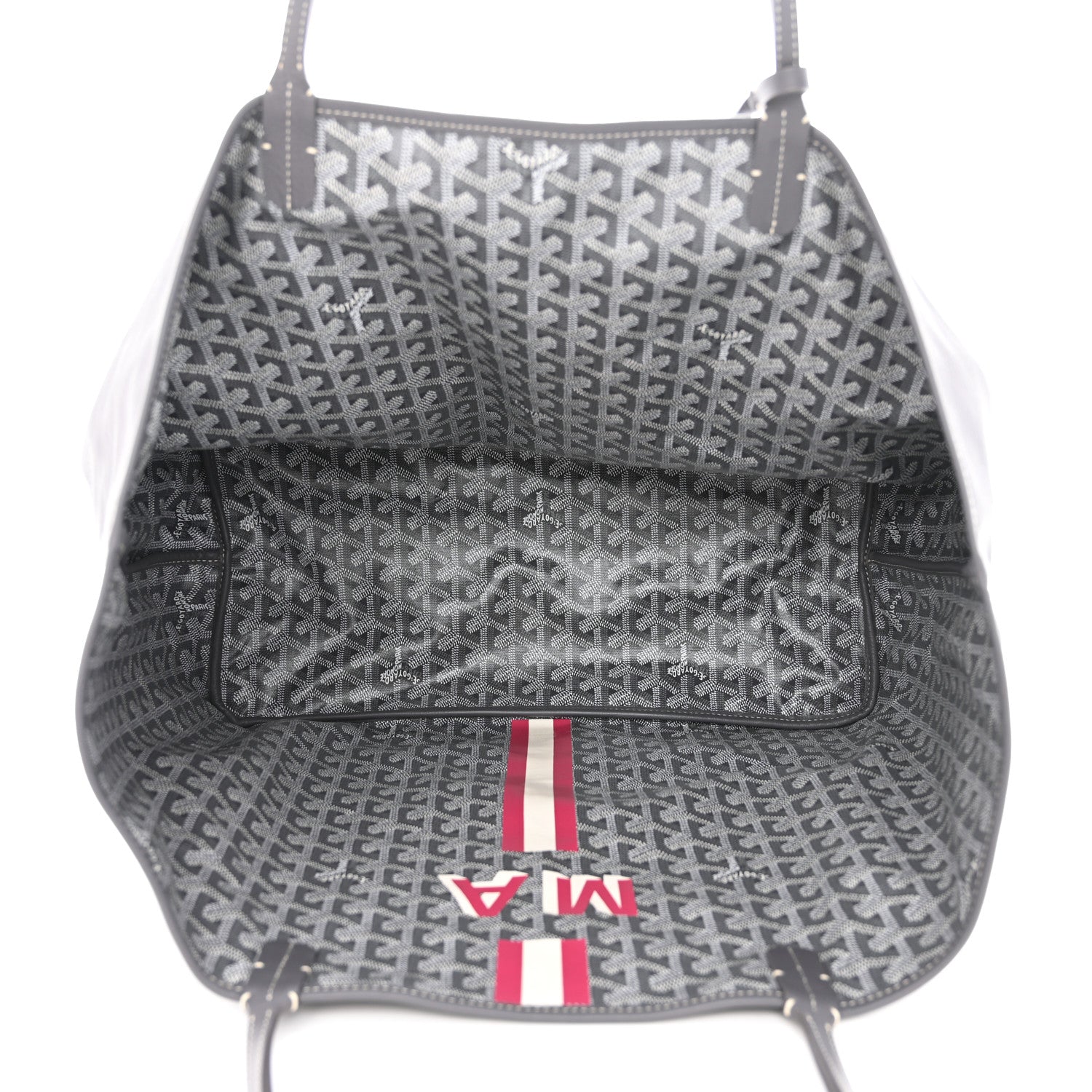 Goyard Goyardine Reversible Anjou GM Grey 16 of 23