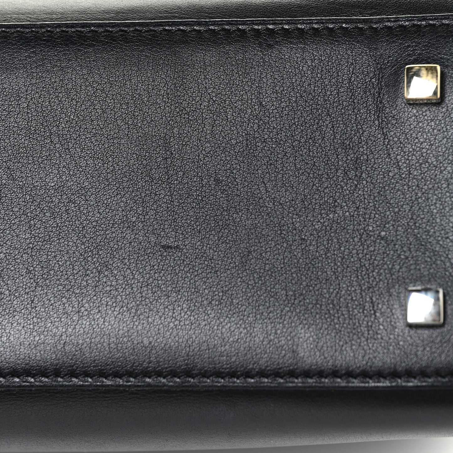 Calfskin MM Tempete Satchel Black