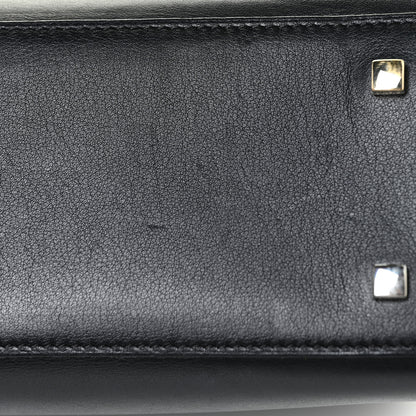 Delvaux Calfskin MM Tempete Satchel Black 21 of 22