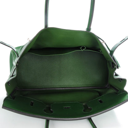Hermes Evergrain JPG Shoulder Birkin II 42 Vert Laurier 11 of 27