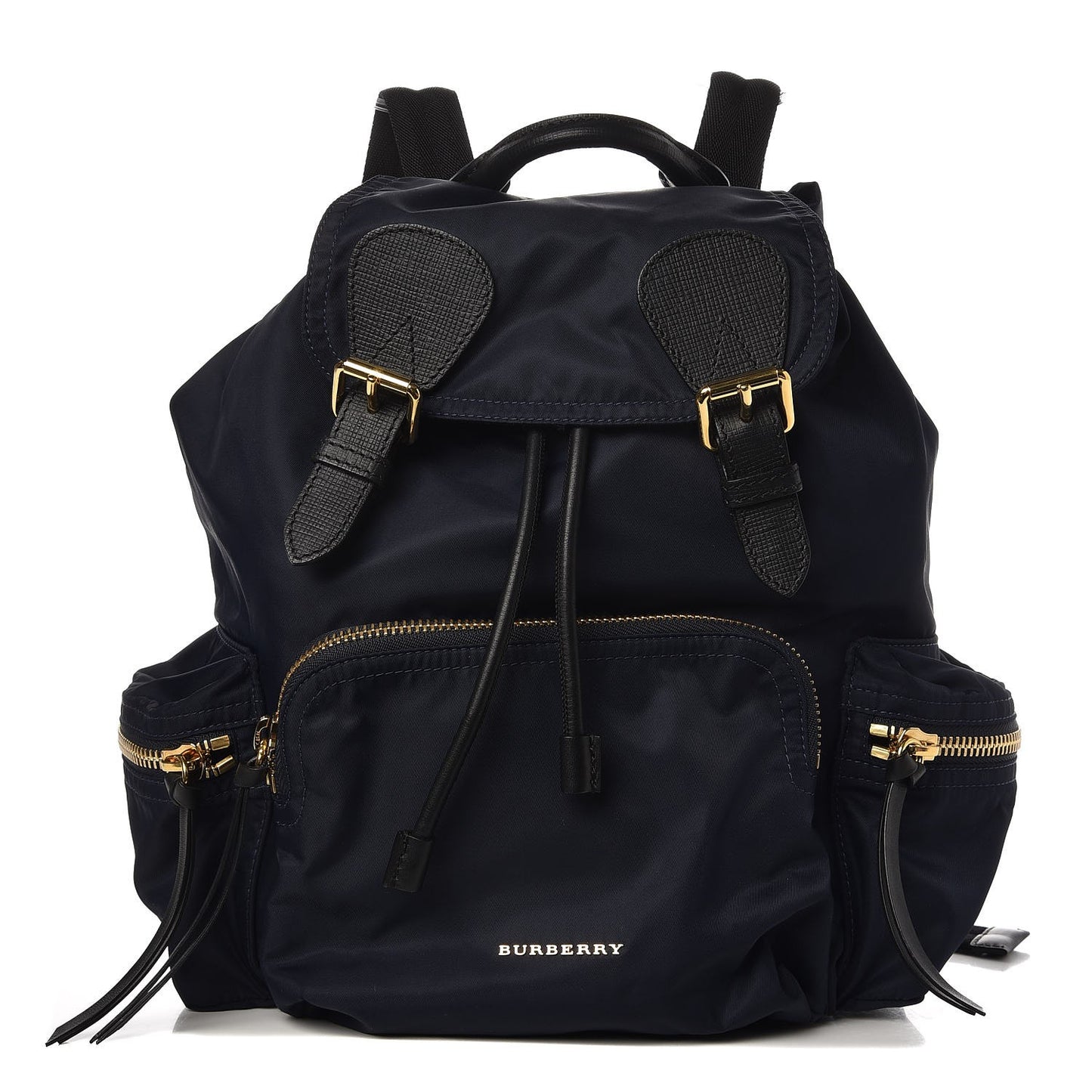 Nylon Medium Rucksack Backpack Ink Blue