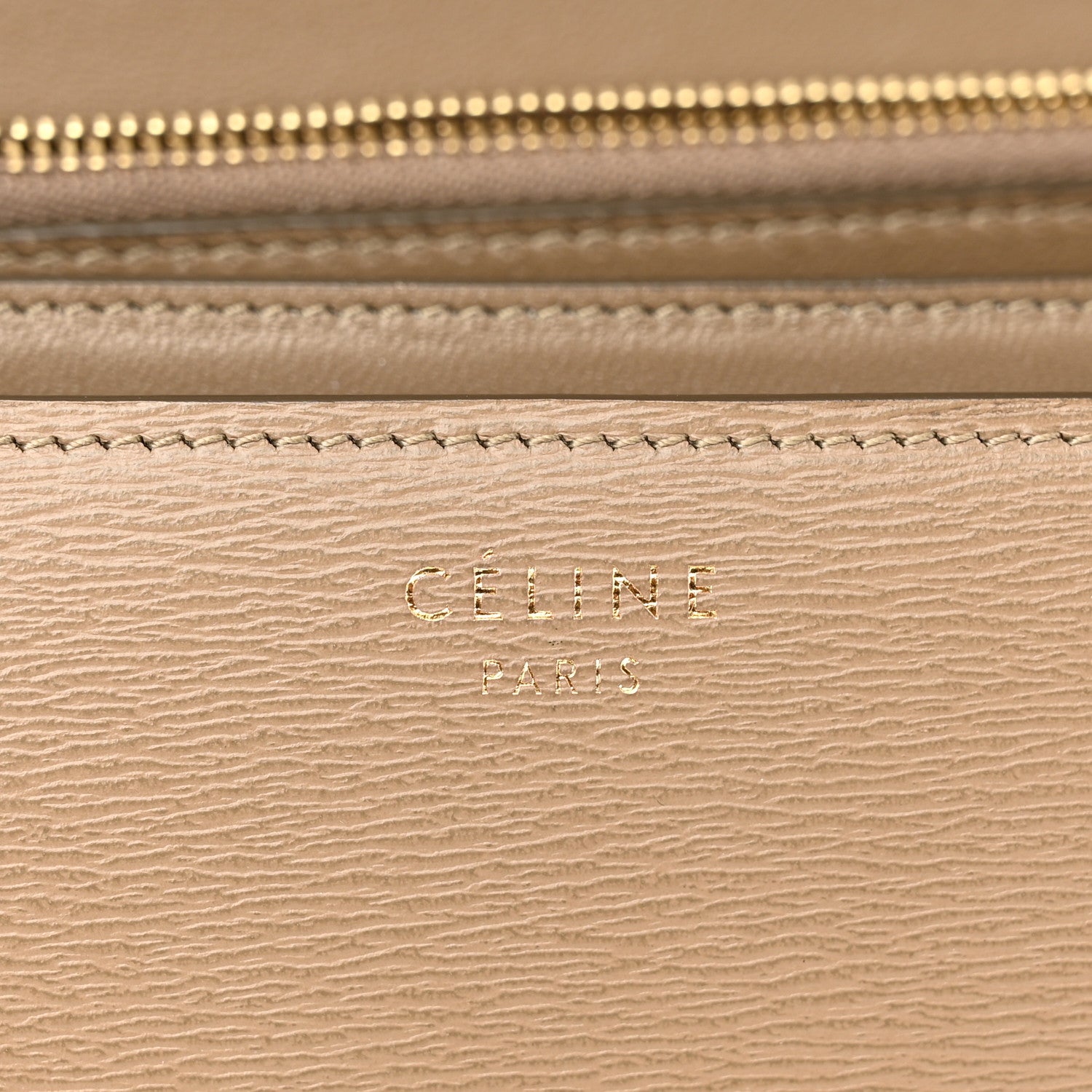 Celine Liege Calfskin Medium Classic Box Flap Bag Taupe 7 of 11