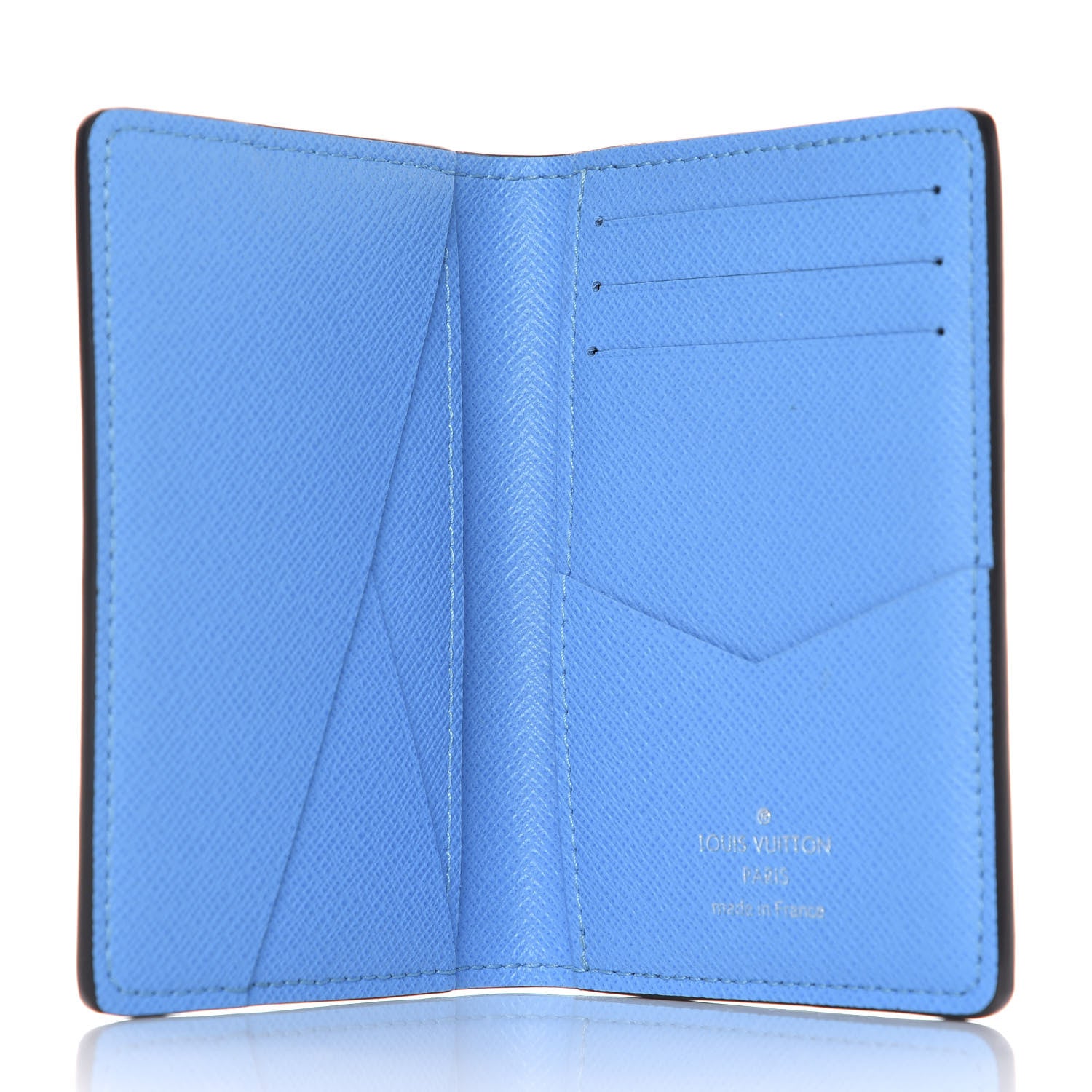 Louis Vuitton Taigarama Pocket Organizer NM Blue Lagoon 5 of 7