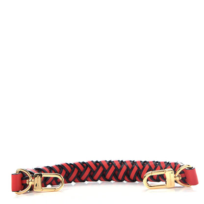 Louis Vuitton Calfskin Braided Neonoe Mini Strap Coquelicot 2 of 3