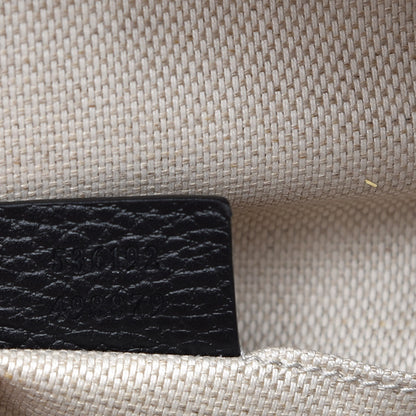 Gucci Pebbled Calfskin Soho Chain Backpack Black 7 of 8