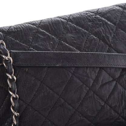 Chanel Sheepskin Quilted Jumbo Easy Flap Black 8 of 8