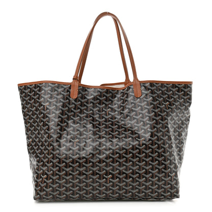 Goyard Goyardine Saint Louis GM Black Gold 3 of 12