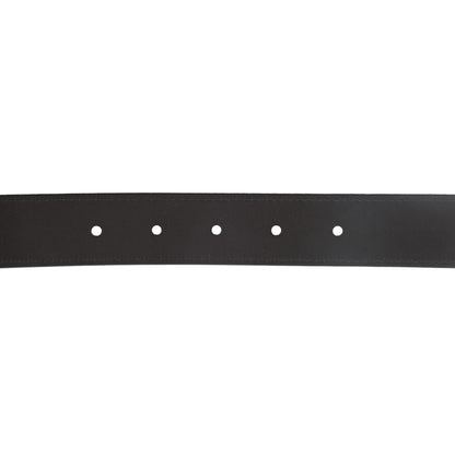 Louis Vuitton Calfskin 30mm Reversible Belt 95 38 Black Dark Brown 4 of 5