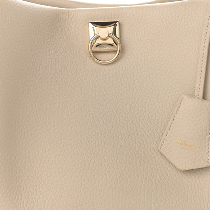 Mulberry Heavy Grain Braided Edge Iris Tote Chalk 9 of 15