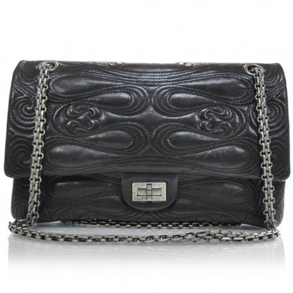 Chanel Lambskin 2.55 Reissue 226 Moscou Flap Black 1 of 11