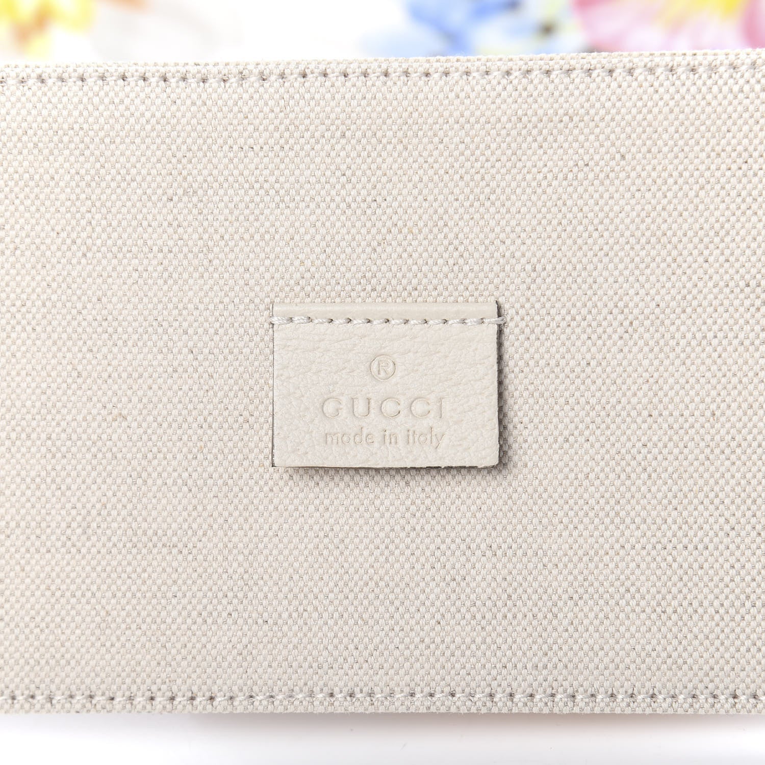 Gucci Patent Canvas Frame Logo Floral Print Vertical Tote Multicolor 7 of 11