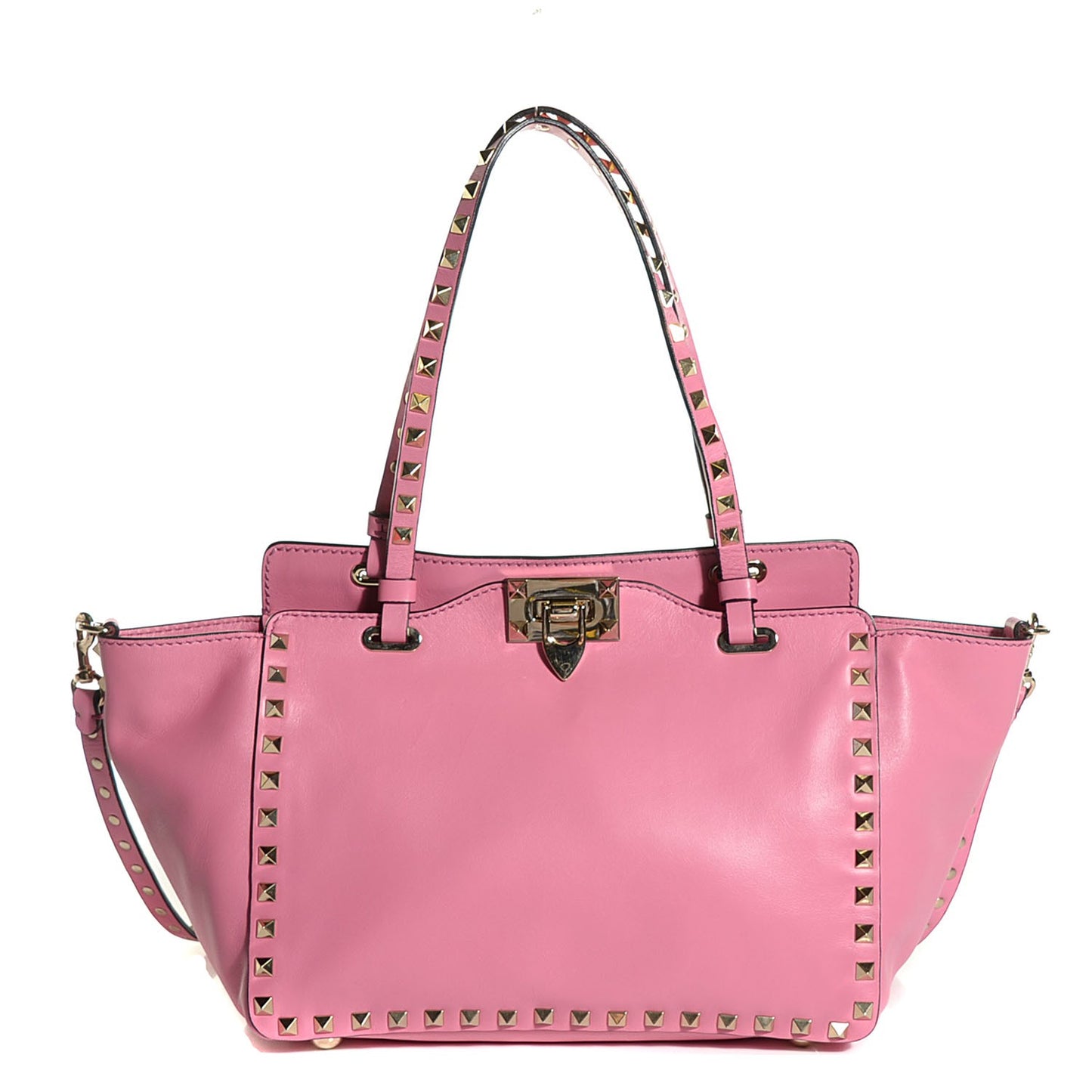 Vitello Small Rockstud Tote Ninphea