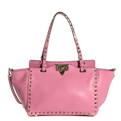Valentino Garavani Vitello Small Rockstud Tote Ninphea 1 of 9