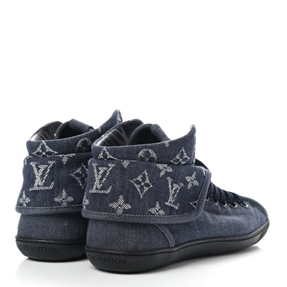 Louis Vuitton Monogram Denim Brea Sneaker 37 Blue 4 of 8