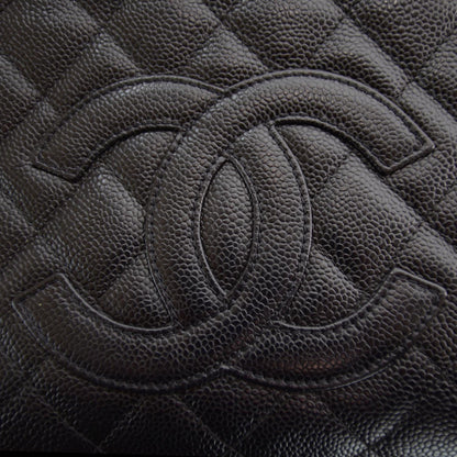 Chanel Caviar Petit Shopping Tote PST Black 5 of 9