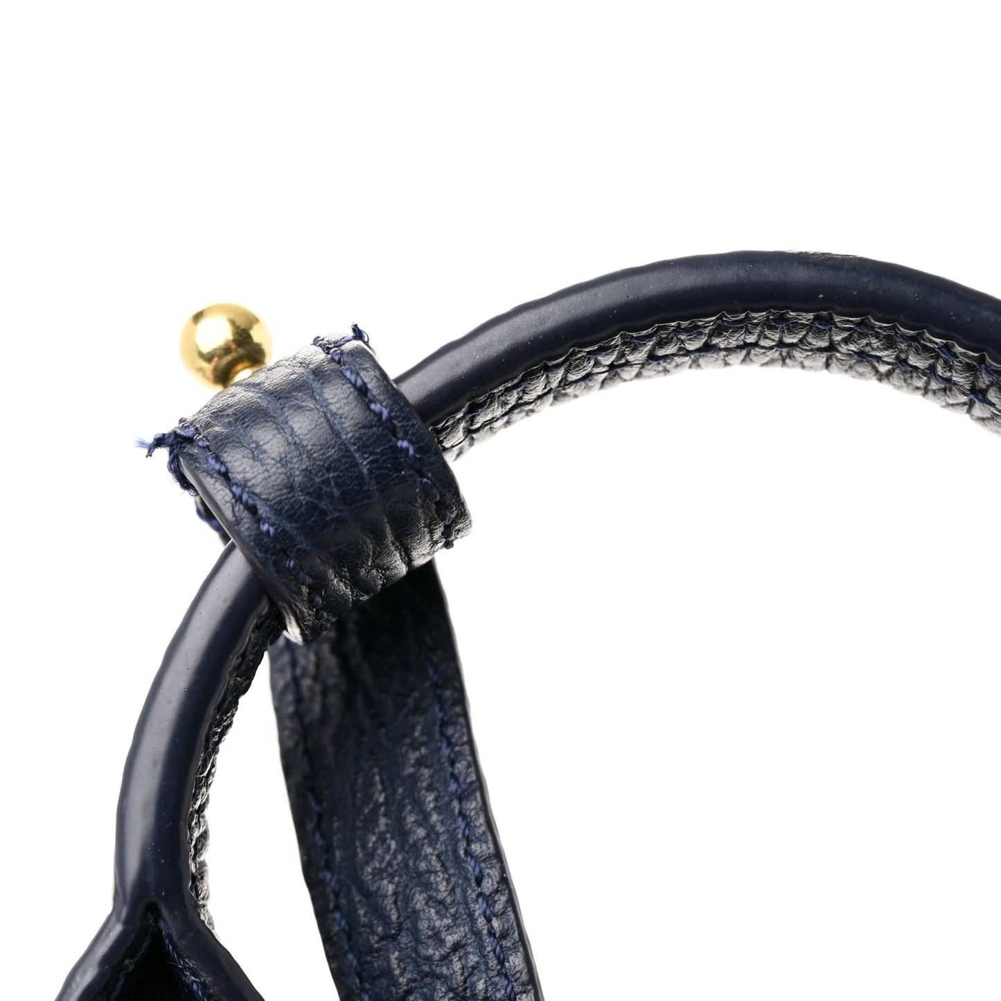 Textured Calfskin Mini Pashli Satchel Ink