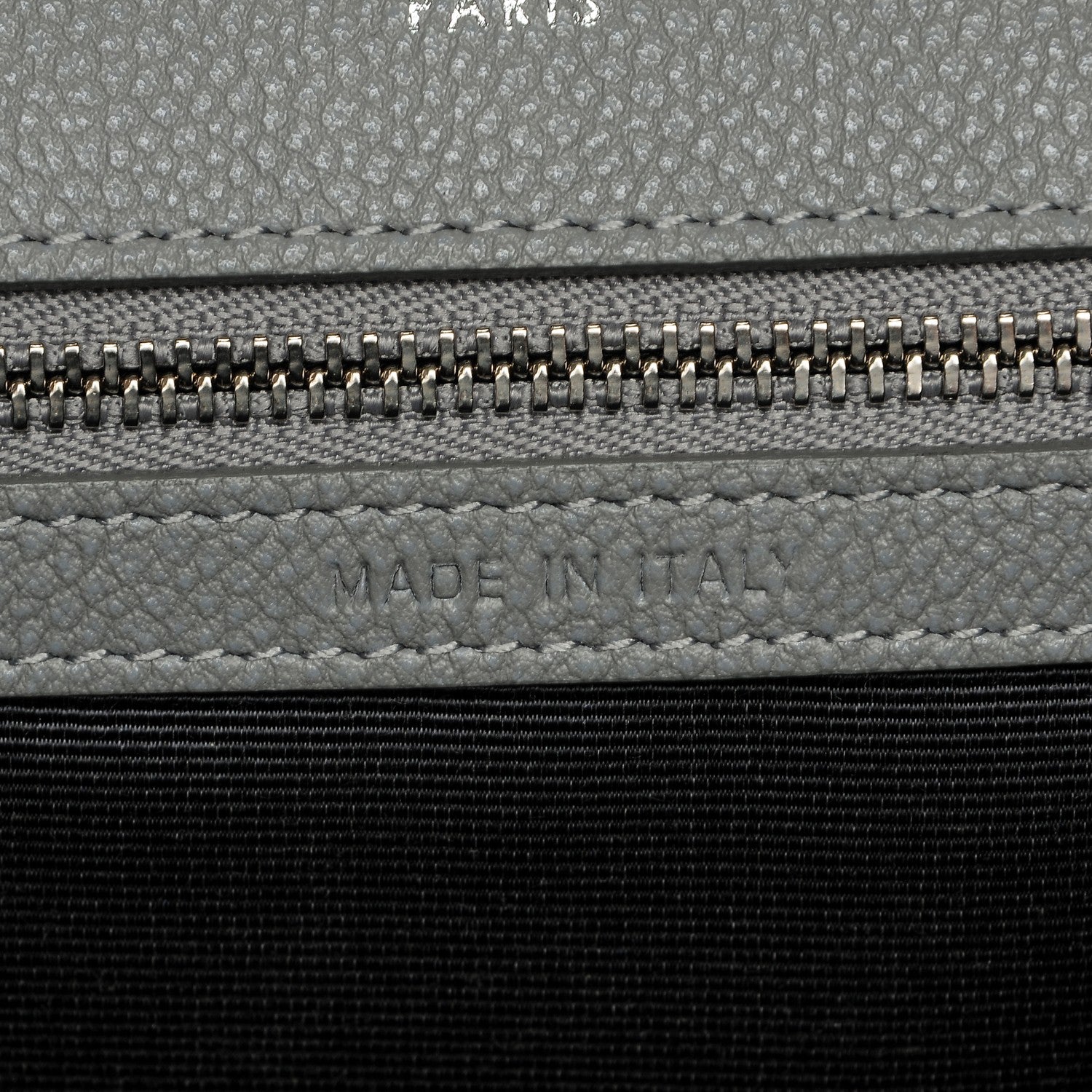 Christian Dior Grained Calfskin Medium Diorama Flap Bag Gris 7 of 7
