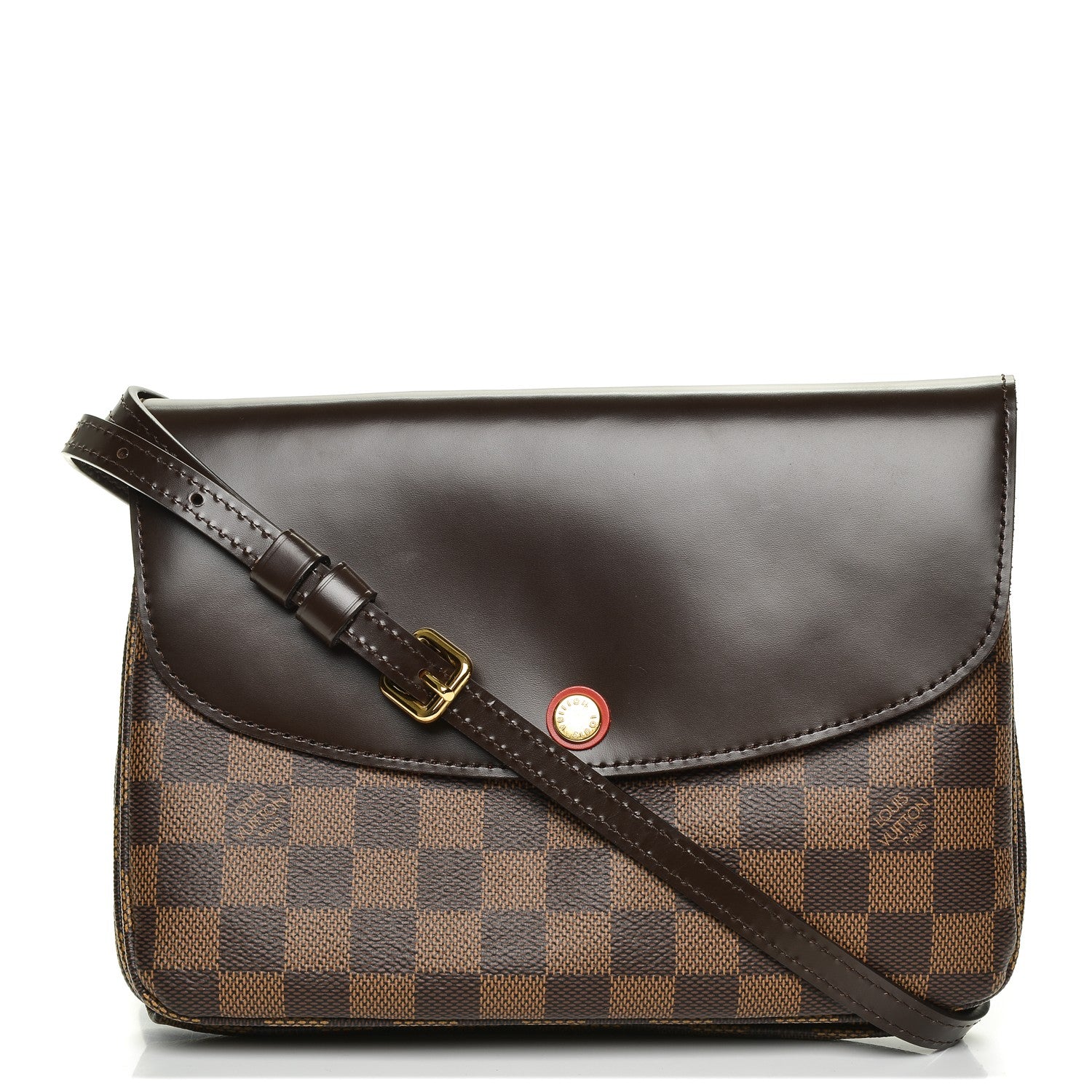 Louis Vuitton Damier Ebene Twice Cherry 1 of 6