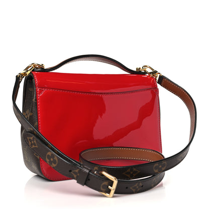 Louis Vuitton Patent Calfskin Monogram Cherrywood BB Scarlet 3 of 9