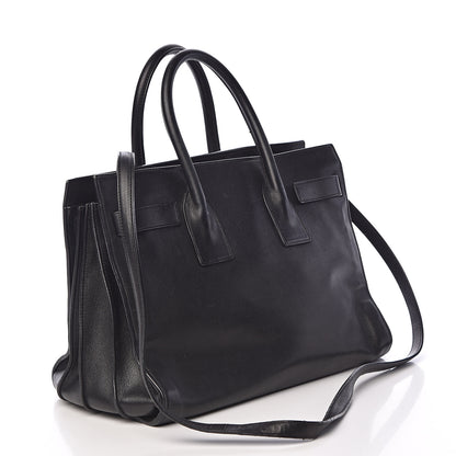 Saint Laurent Calfskin Small Sac De Jour Black 3 of 16