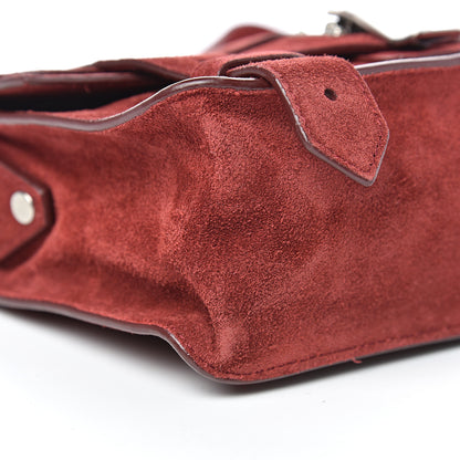 Proenza Schouler Suede PS1 Mini Pouch Messenger Bag Midnight Plum 10 of 13