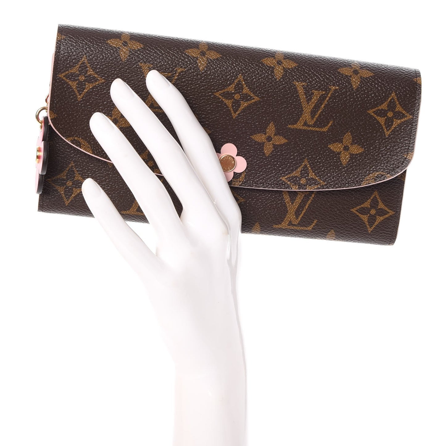 Monogram Bloom Flower Emilie Wallet
