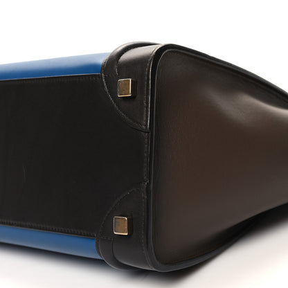 Celine Smooth Calfskin Micro Tri-Color Luggage Sea 9 of 9