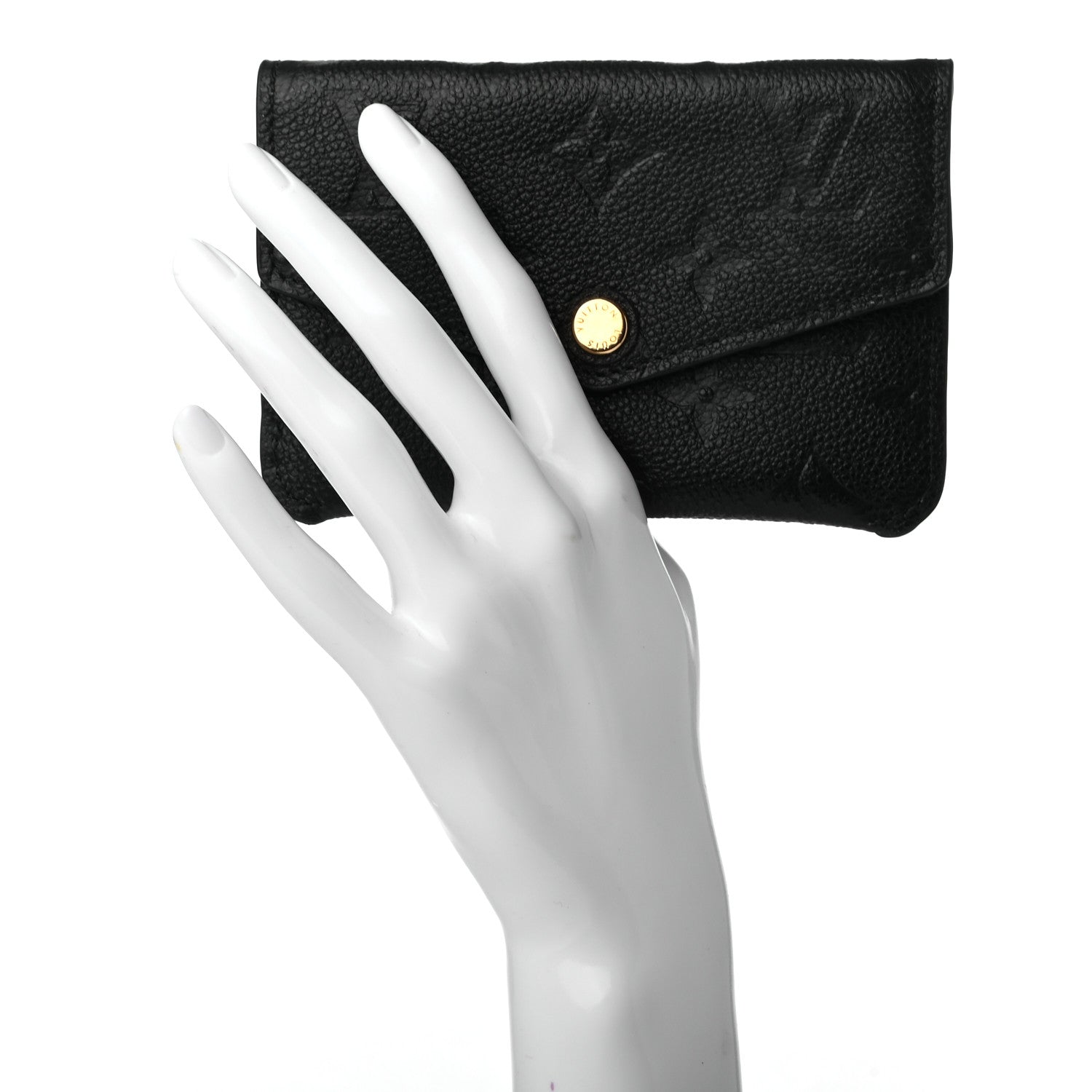 Louis Vuitton Empreinte Key Pouch Black 2 of 6